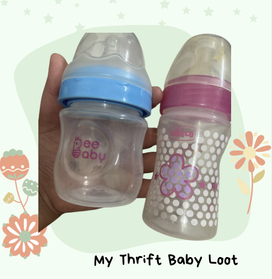 New Chicco & bee baby bottles